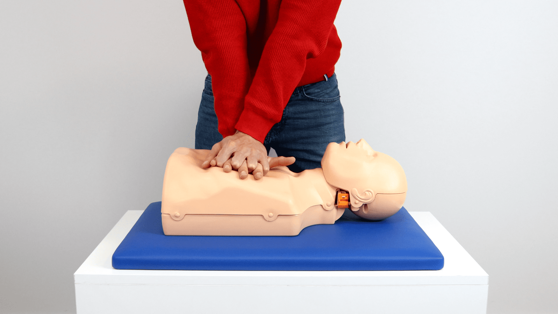Pulox Reanimationspuppe Erste Hilfe Trainings Puppe Defibrilator